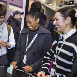 Event Attendees smiling