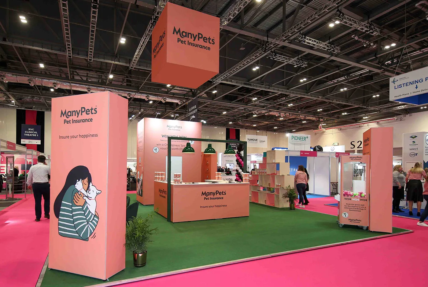 exhibition stand display