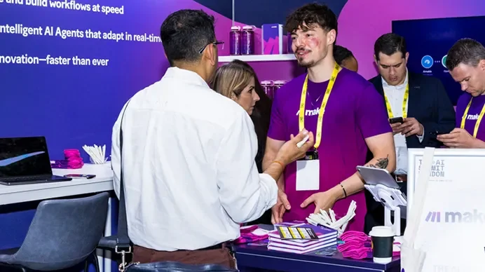 make exhibition stand at AI Summit London 2025