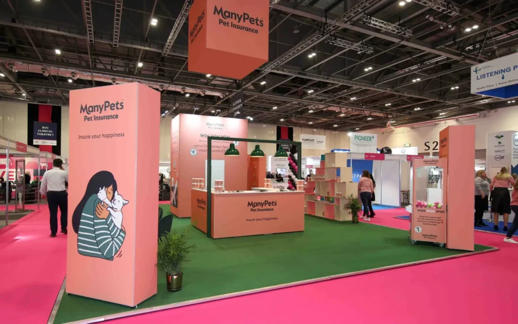 ManyPets Experiential Exhibition Stand