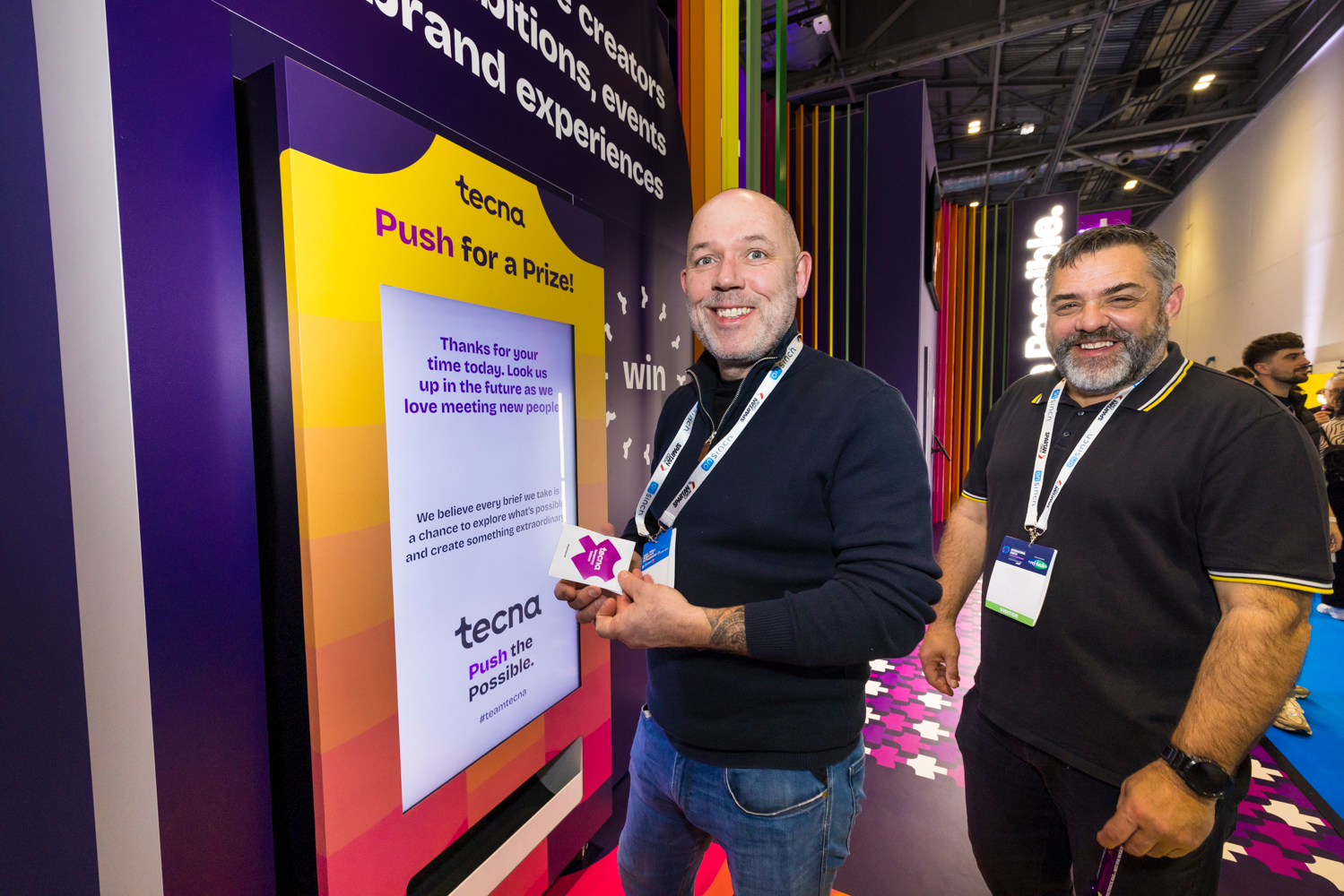 Brand Activation - Tecna Prize Draw