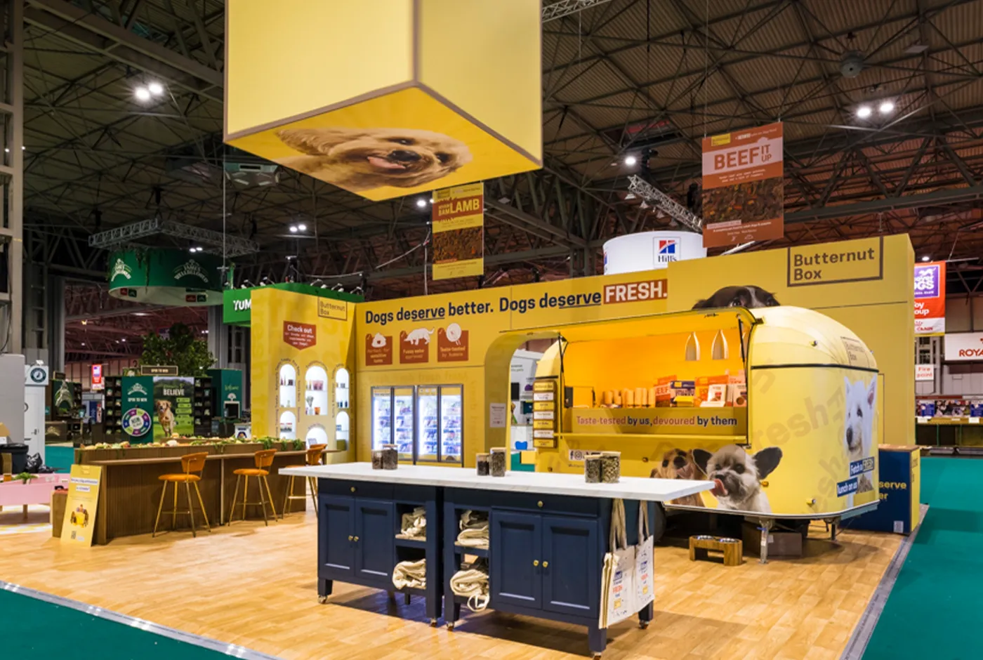 Impactful exhibition stands