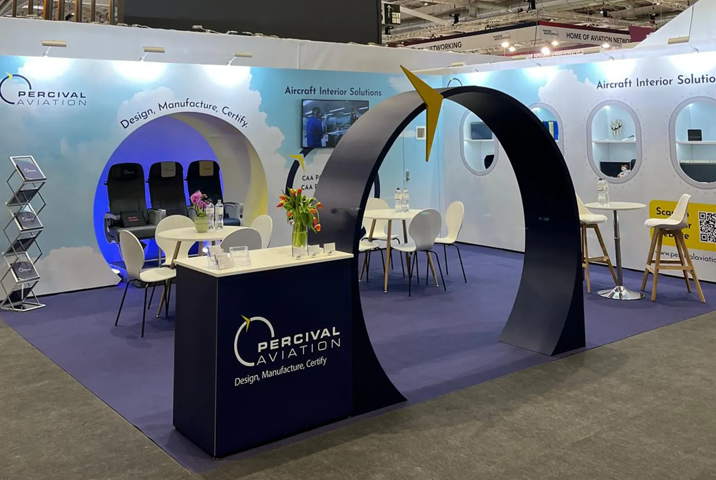 aerospace exhibition stand