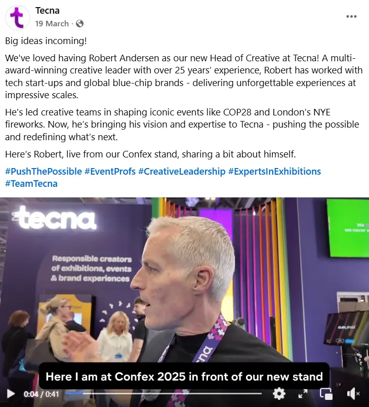 Experiential Marketing Social Media Content