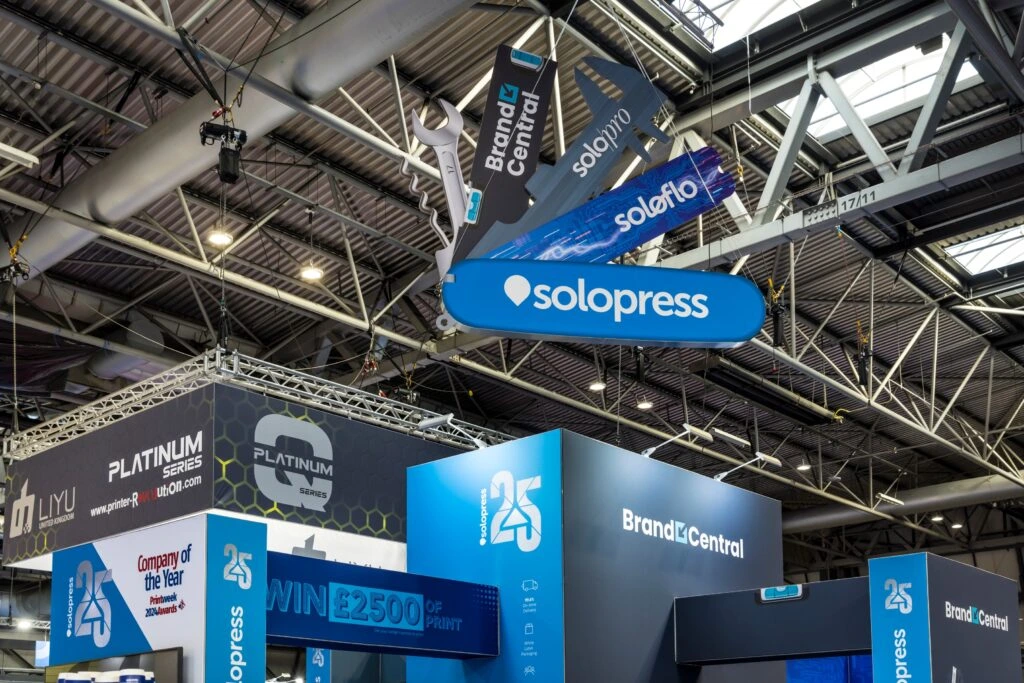 Experiential marketing on an exhibition stand