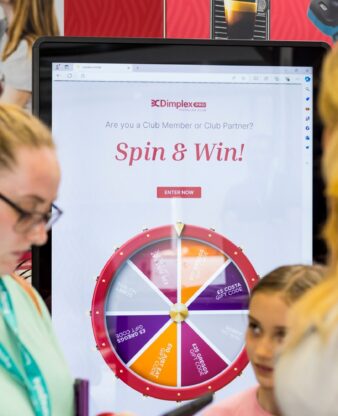 Trade show engagement through brand activation