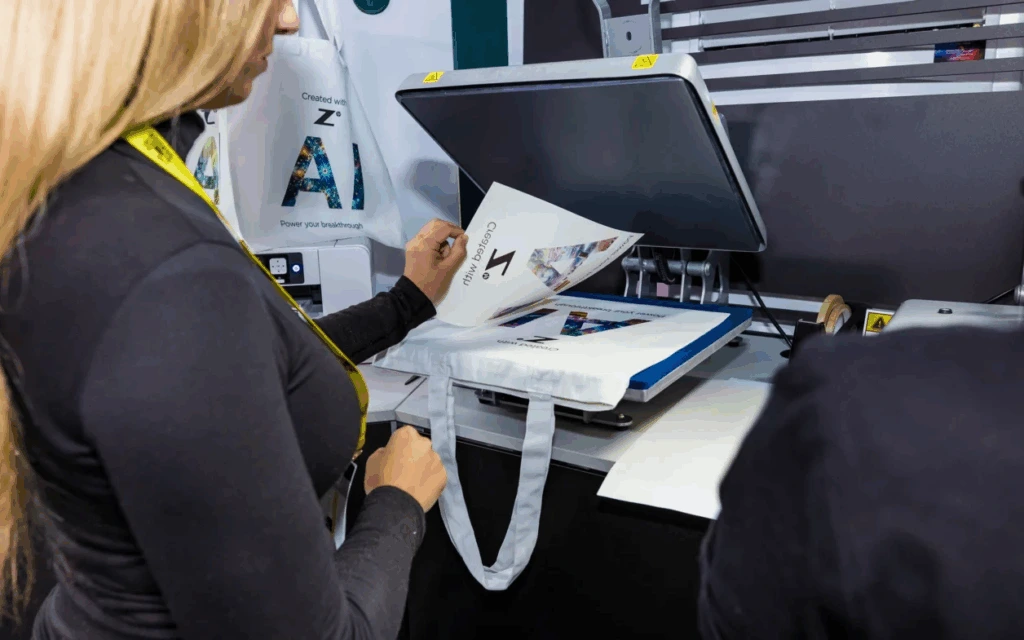 Using AI at exhibitions for personalised giveaways