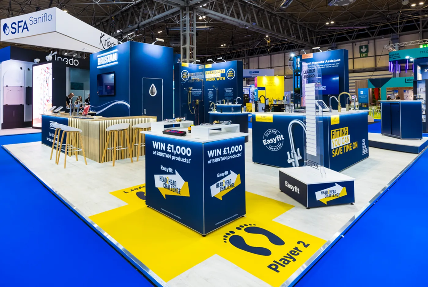 creative exhibition stand