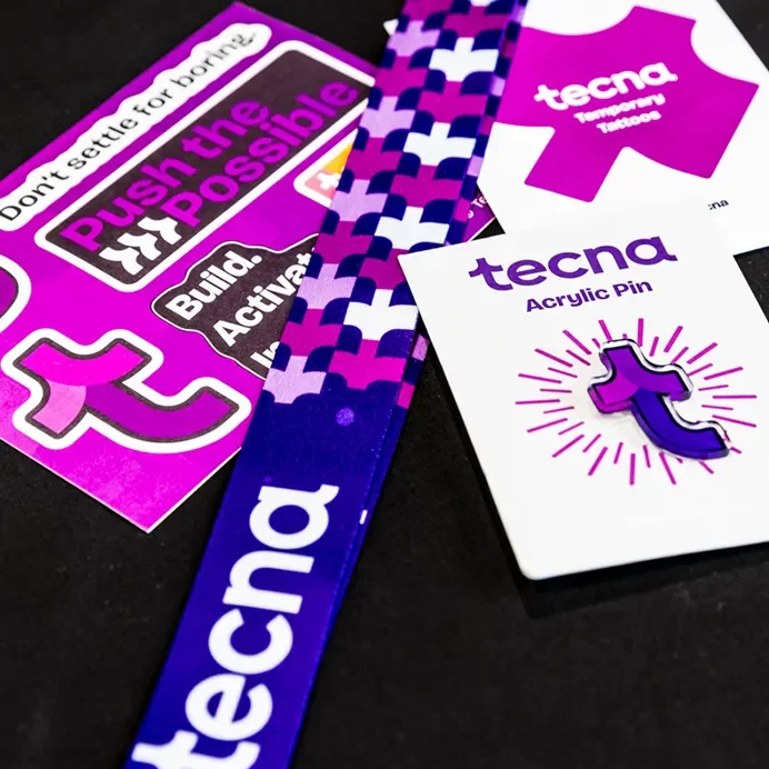 Creative promotional merchandise for exhibitions